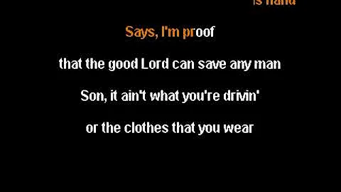 Gene Watson -  Fit for a King - clay wood karaoke