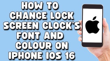 iOS 16: How To Change Lock Screen Clock’s Font And Colour