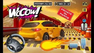 Speed Bump Car Crash Test Speed Breaker Challenge - Android Gameplay Video screenshot 3