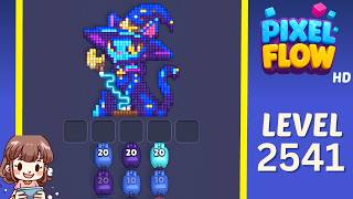 Pixel Flow Level 2541 Solution Walkthrough