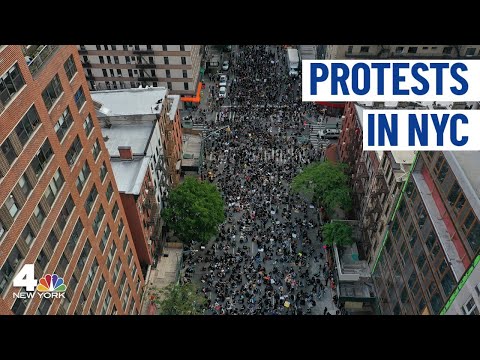 Thousands March New York City for 11th Day of Protests | NBC New York
