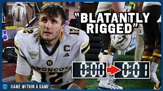 Taking a closer look at the Western Michigan vs Michigan Controversial Ending