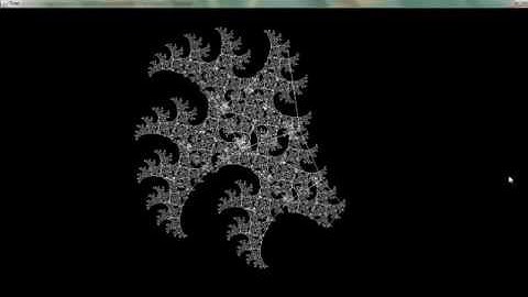 Binary Tree Fractal Design Animation In Java