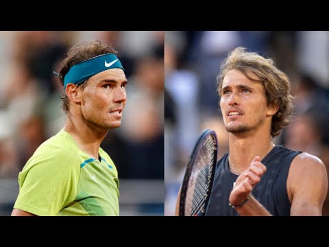 Nadal vs Zverev Highlights  - ナダル vs ズベレフ French Open 2022