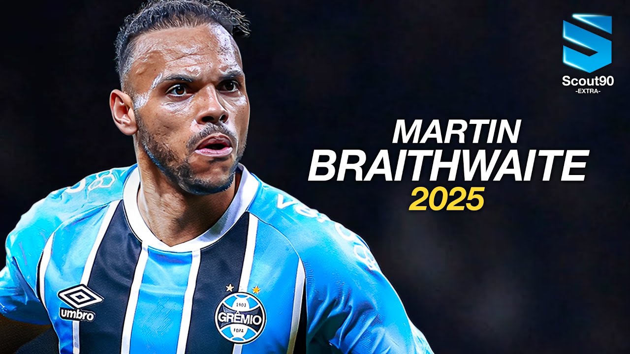 Martin Braithwaite 2025 ► Grêmio - Unreal Skills, Assists & Goals | HD