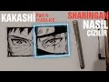 (Part 4) Kakashi Sharingan Nasıl Çizilir? Basit Adımlarla Anime Göz Çizimi