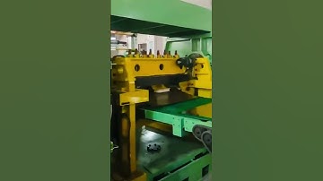 High speed cut to length line #slittingline #metalslittingmachine #cuttingmachine