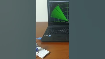 Ultrasonic Radar with Arduino Uno & Ultrasonic Sensor. #shorts #arduino