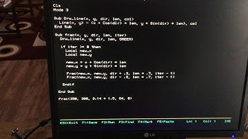 Colour Maximite L-System