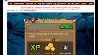 Ninja Saga Gold Hack.avi