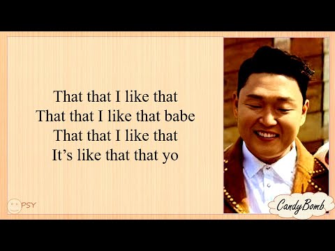 Psy 'That That' Easy Lyrics