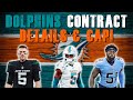 Miami Dolphins Free Agent Contract Details &amp; Updated Cap Space!