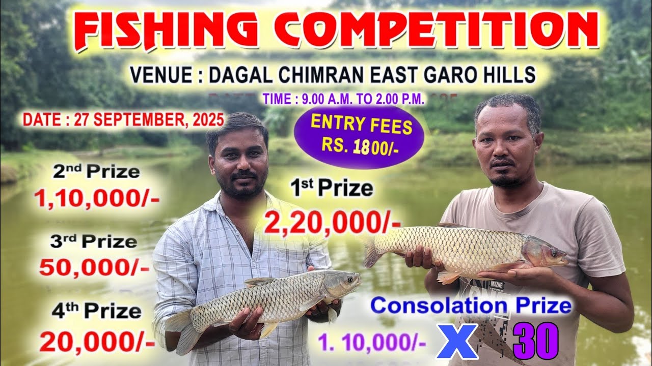 Dagal Chimran (Songsak to Mendi Road) Fishing Competition na na•tok watani video 