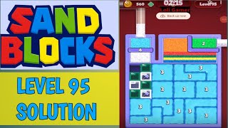 Sand Blocks level 95 Solution 