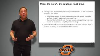 Employment Law Module 4 2 Age Discrimination Part 2 23 min