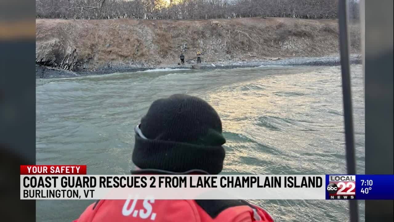 Coast Guard rescues two boaters stranded on one of Four Brothers ...