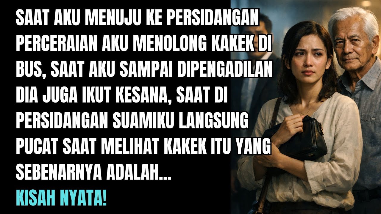SAAT MENUJU SIDANG CERAI, AKU MENOLONG KAKEK DI BUS… TAK SANGKA DIA PROFESOR HUKUM YANG MEMBUAT...