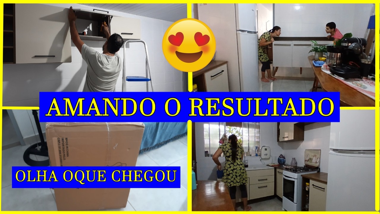 COLOCANDO TUDO NO LUGAR / JÁ COMEÇOU POR CERÂMICA NO QUARTO / CHEGOU ENCOMENDA