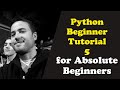 Python Beginner Tutorial 5 For Absolute Beginners - (Lists)