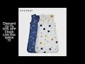 Baby Sleeping Bag Summer Thin Baby Sleepsack Kids Sleepwear Anti-Kick Blanket 3-18Months Stars Sky C