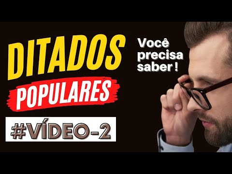 DITADOS POPULARES VÍDEO