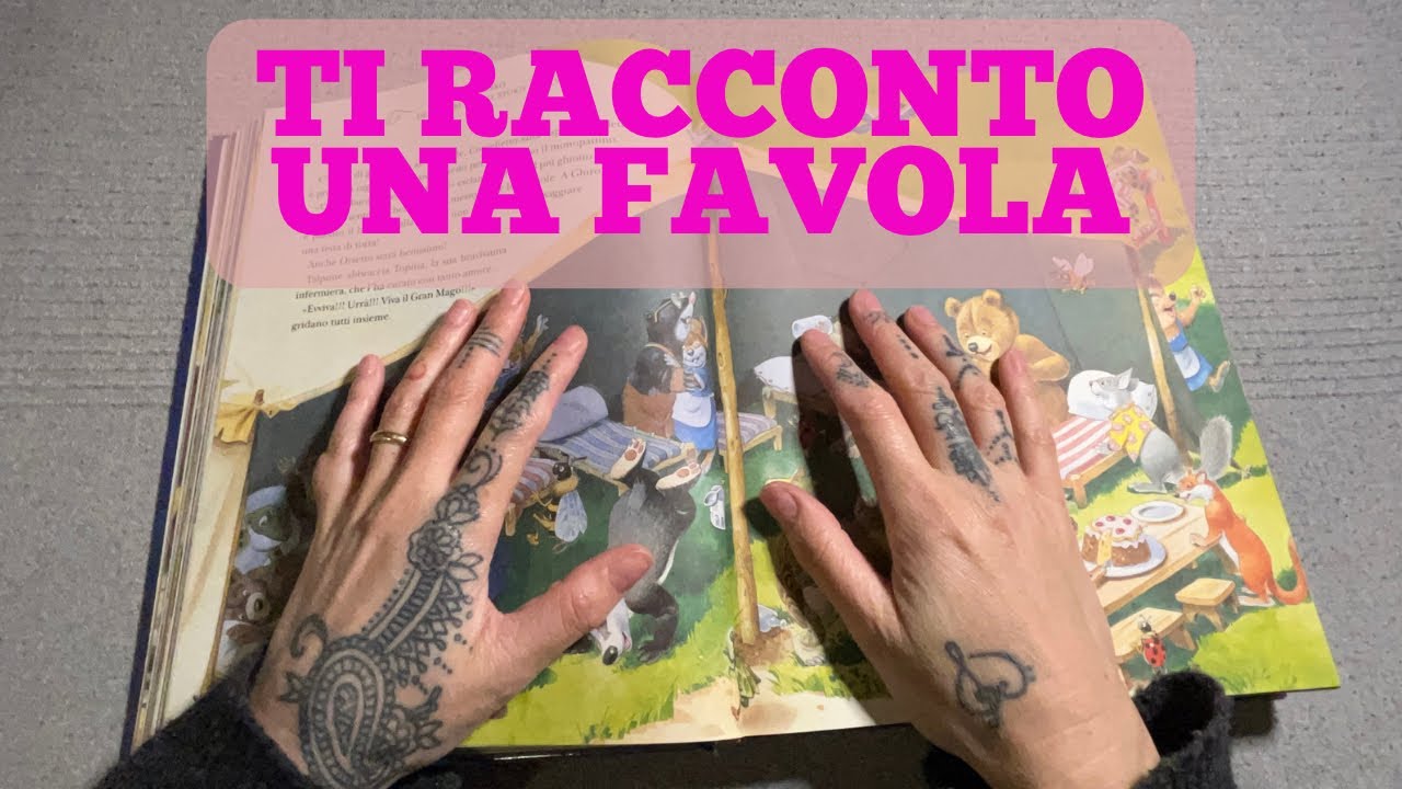 Asmr Ita // Ti racconto una favola