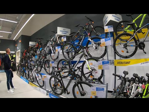 Бельгия. г. Льеж. Торговый центр. Цены на спорттовары и велосипеды в Бельгии #2