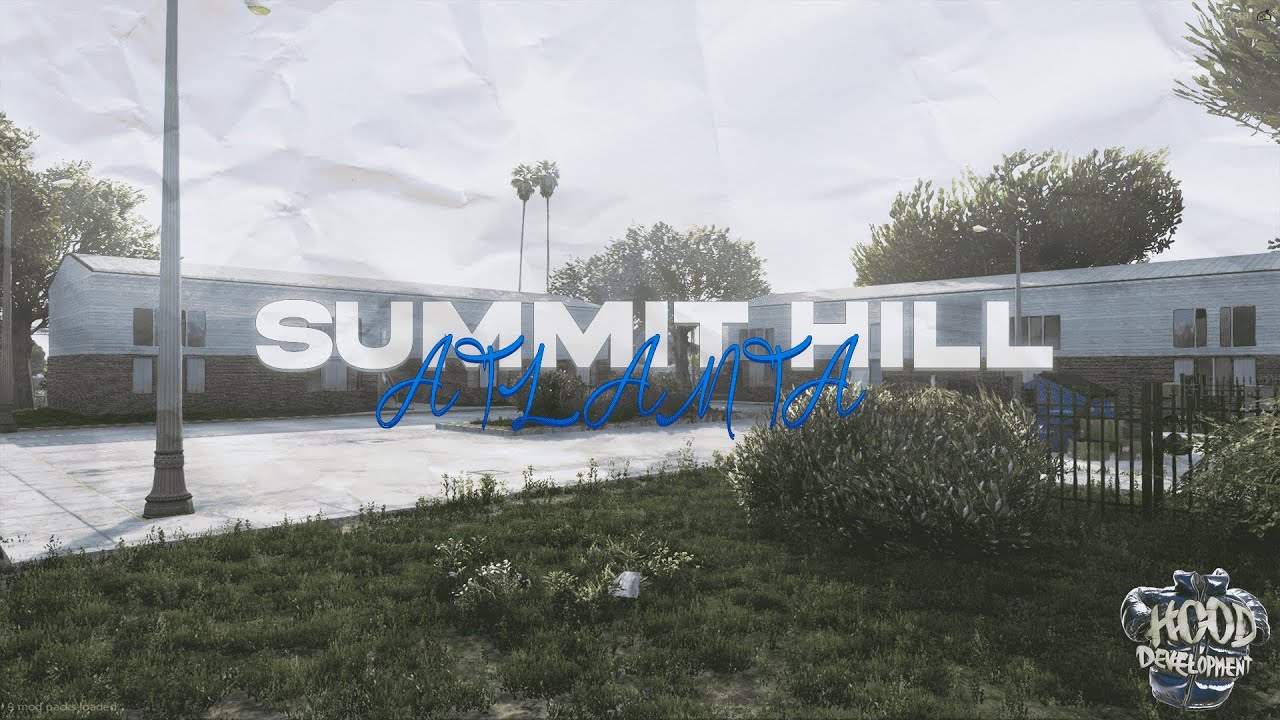 [FIVEM MAP] ATLANTA HOOD SUMMIT HILL - YouTube