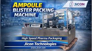 Alblis-350Svp - The Large Format Blister Packaging Machine For Ampoules And Vials