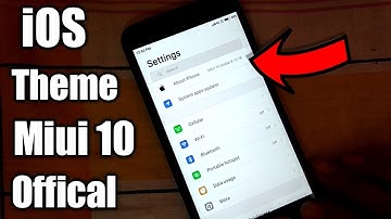 Offical iOS Theme Miui 10😱 | iOS Theme Miui 10 Available Theme Store | iOS 12 Theme Miui 10 Offical