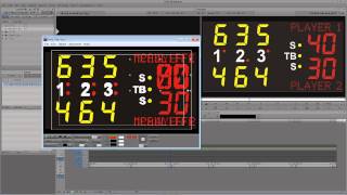 Learn Media Composer Lesson 71: Creating a Sports Scorecard screenshot 2