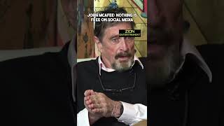 John Mcafee on Facebook selling your data and privacy   Patrick Bet David Interview #mcafee