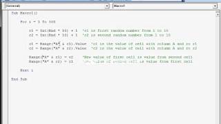 Celebrity Excel VBA: Mixing Data Randomly Wealth