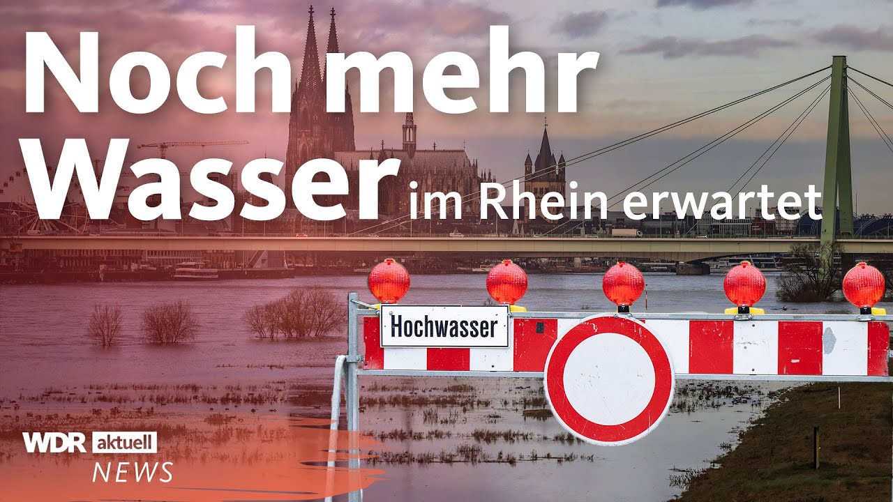 KOBLENZ: Hochwasser! Pegel von Rhein und Mosel steigen weiter – So ist die Stimmung unter Anwohnern