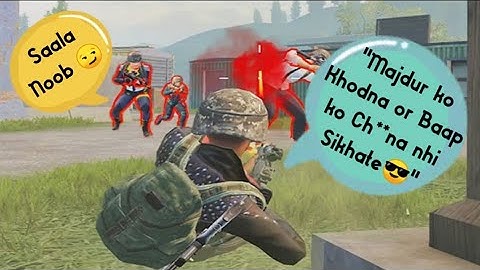 Random camper Conqueror pro cal me noob and I challenged them for TDM Room 4vs4 || TDM ||Pubg Mobile