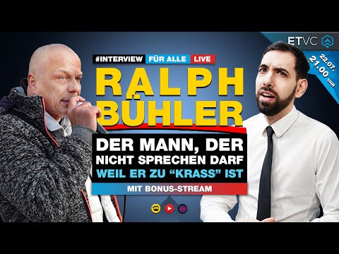 LIVE | RALPH BÜHLER - Der Mann, der nicht sprechen darf - weil er 