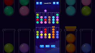 Ball Sort Level 274 Walkthrough Solution Android/iOS