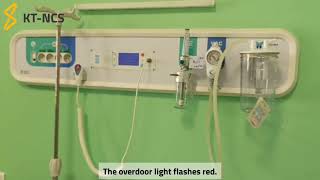 A typical KT-NCS smart nurse call system functionality demonstration video