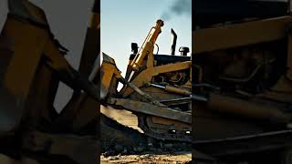 Bouldozer Working.