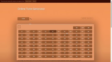FromTheWeb: Online Tone Generator   generate pure tones of any frequency