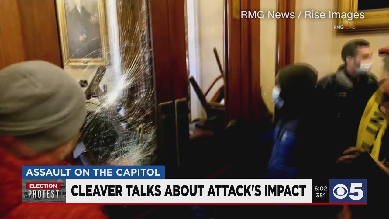 Cleaver supports impeachment, says America's enemies are 'dancing' about assault at Capitol
