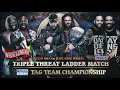 WWE WRESTLEMANIA 36 The Miz John Morrison Vs The Usos Vs The New Day Official Match Card