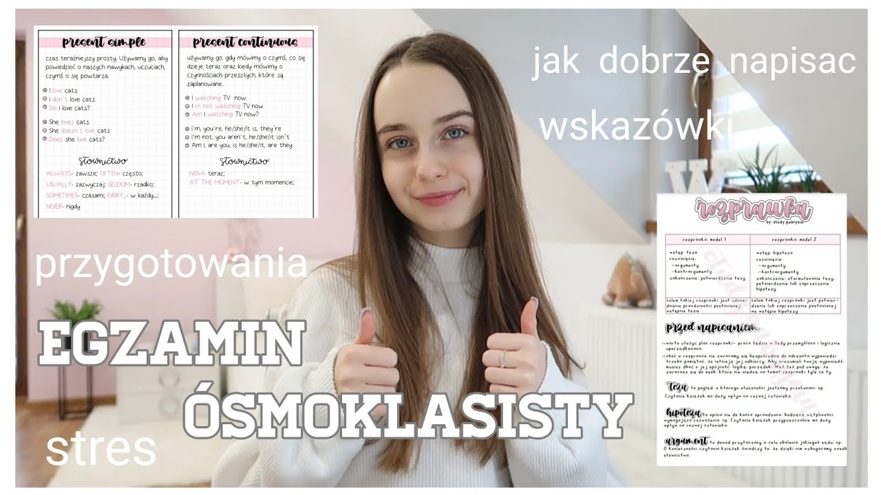 WSZYSTKO O E8| JAK PRZYGOTOWAĆ SIĘ DO EGZAMINÓW ÓSMOKLASISTY| moje rady, last minute