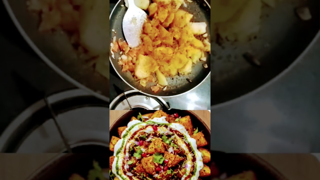 Aloo chaat #recipe  Aloo chaat masala #recipe spicy 🥵🔥👍