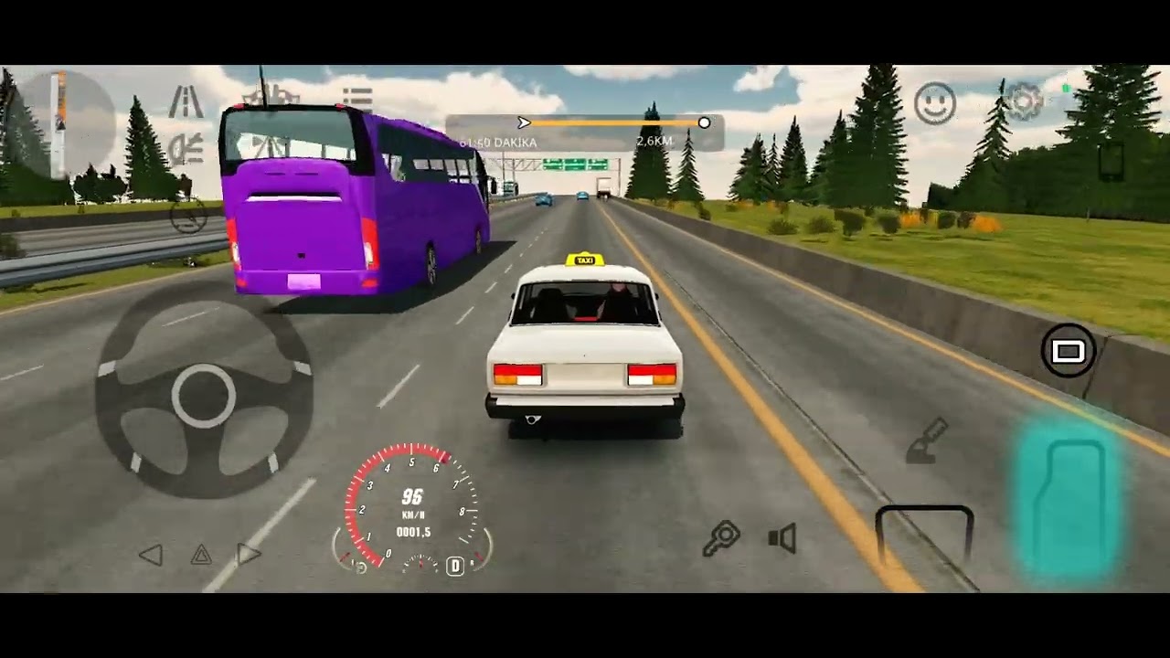 TAKSİCİLİK YAPTIM CAR PARKİNG MULTİPLAYER