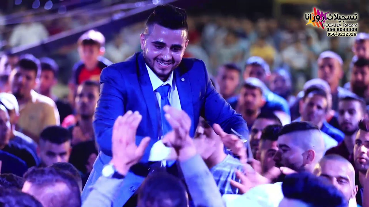 استقبال مميز للعريس مصطفى محمد فلنة بقياد الفنان احمد الكيلاني - مهرجان صفا - تسجيلات الروزانا