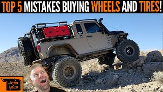 Top 5 Rookie Mistakes When Buying Wheels and Tires!