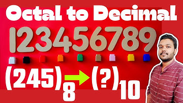 Octal to Decimal conversion | Easy tricks and tips | Mathspedia |