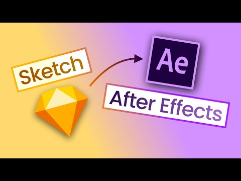 How to import Sketch files into After Effects