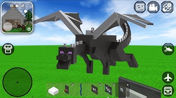 How to Spawn ENDER DRAGON in MINI BLOCK CRAFT